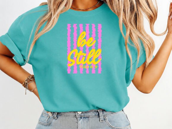 Be Still Psalm Dainty Coquette T-Shirt Designs