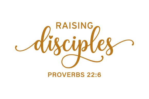 Raising Disciples Bible Verse T-Shirt Designs
