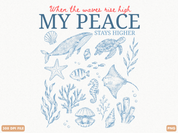 When the Waves Rise My Peace Stays High